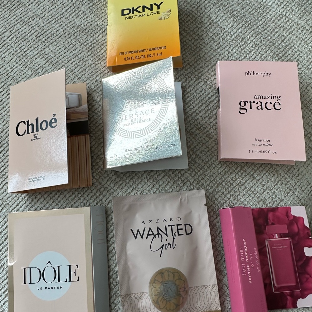 Versace and DKNY Fragrance Sample Set